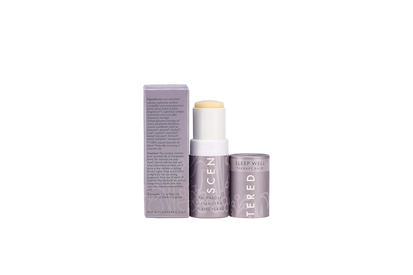 Aromatherapy Balm Stick Duo for Sleep & Focus - All Natural Sleep Balm with Lavender & Focus Aid with Rosemary - Essential Oil for Relaxation & Concentration - Aromatherapy Gifts for Women